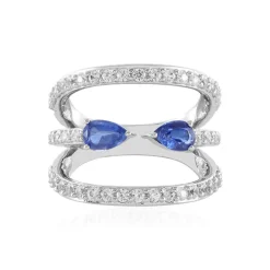 Nepalesischer Kyanit-Silberring