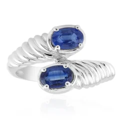 Nepalesischer Kyanit-Silberring (Pallanova)