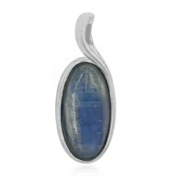 Nepalesischer Kyanit-Silberanhänger