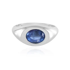 Nepalesischer Kyanit-Silberring