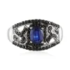 Nepalesischer Kyanit-Silberring