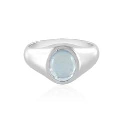Ofiki-Aquamarin-Silberring