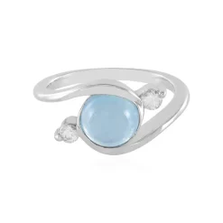 Ofiki-Aquamarin-Silberring