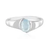 Ofiki-Aquamarin-Silberring