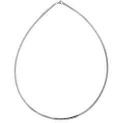 Omega-Silberhalsreif