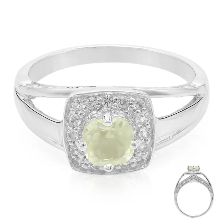 Orthoklas-Silberring