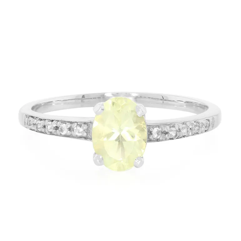 Orthoklas-Silberring