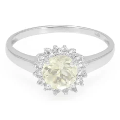 Orthoklas-Silberring