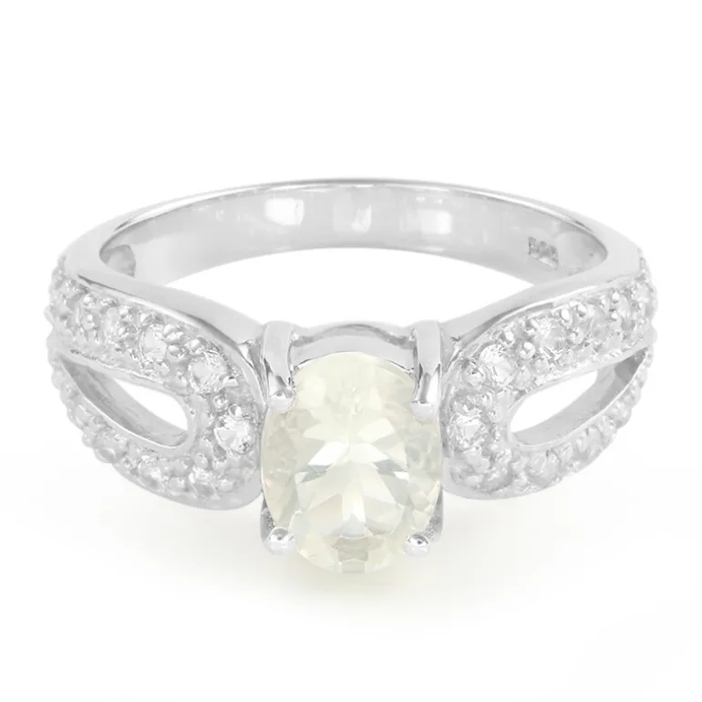 Orthoklas-Silberring