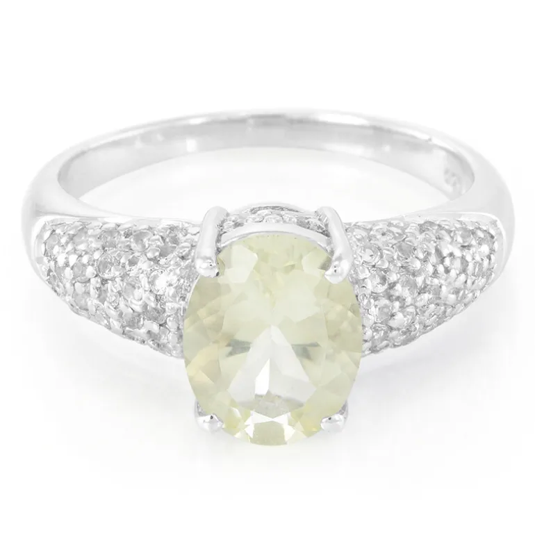 Orthoklas-Silberring