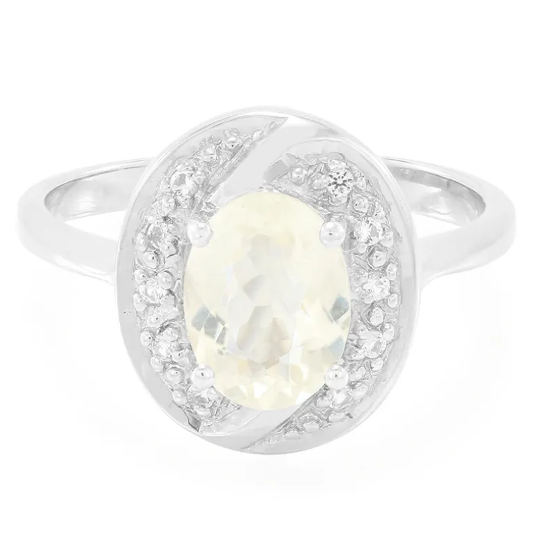 Orthoklas-Silberring