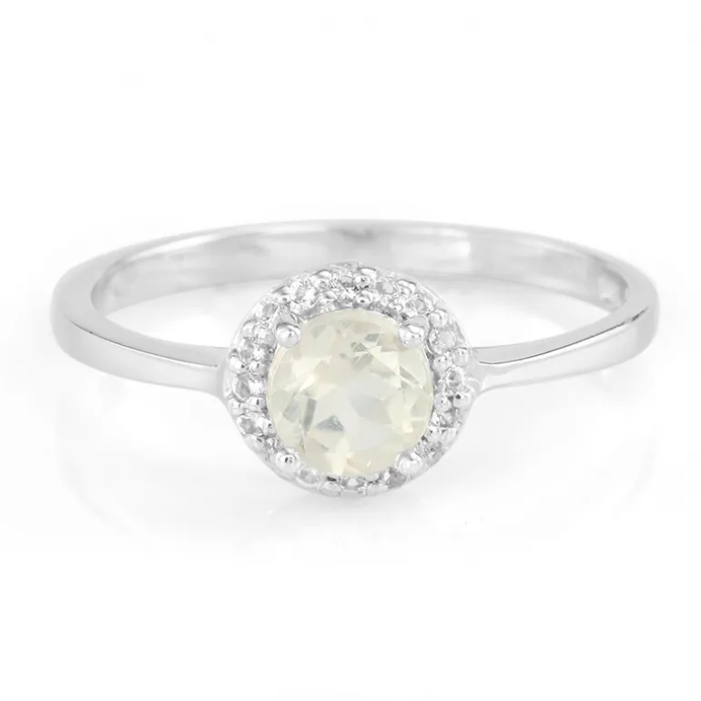 Orthoklas-Silberring