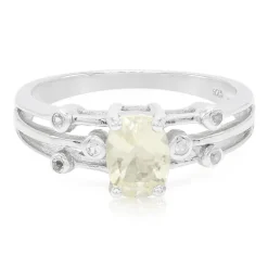 Orthoklas-Silberring