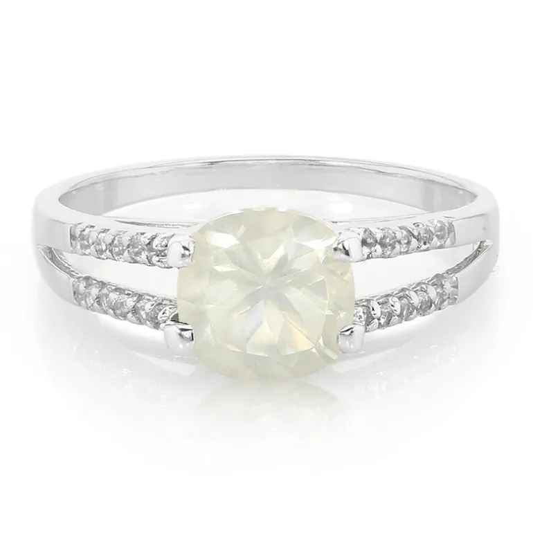 Orthoklas-Silberring