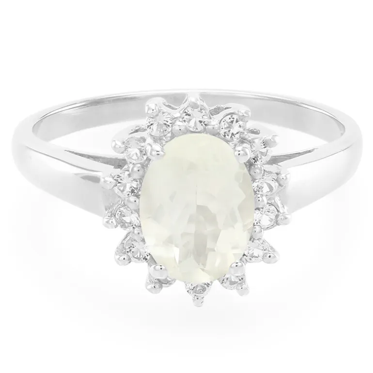 Orthoklas-Silberring