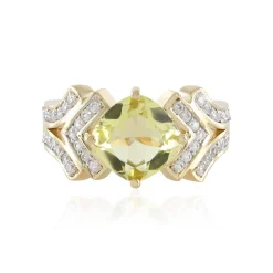 Ouro Verde-Quarz-Goldring (SUHANA)