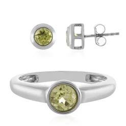 Ouro Verde-Quarz-Silberset