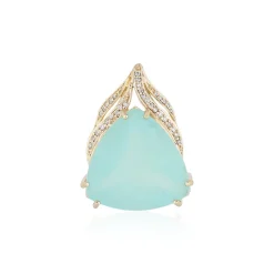 Paraiba-Opal-Goldanhänger (AMAYANI)