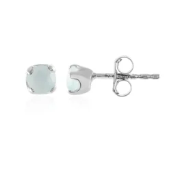 Paraiba-Opal-Silberohrringe