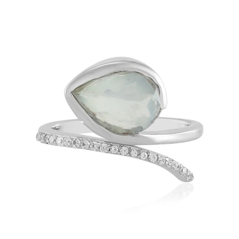Paraiba-Opal-Silberring