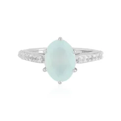 Paraiba-Opal-Silberring