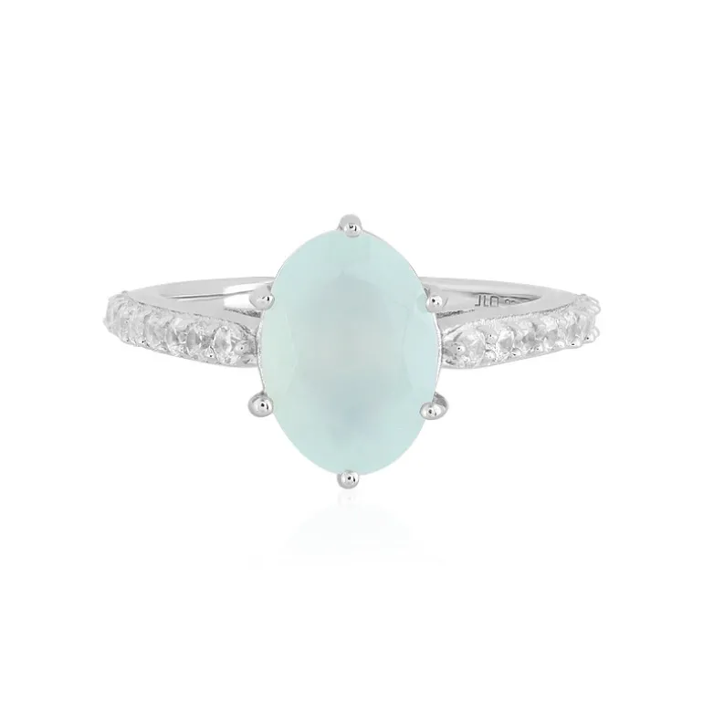 Paraiba-Opal-Silberring