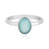 Paraiba-Opal-Silberring