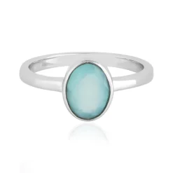 Paraiba-Opal-Silberring