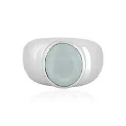 Paraiba-Opal-Silberring