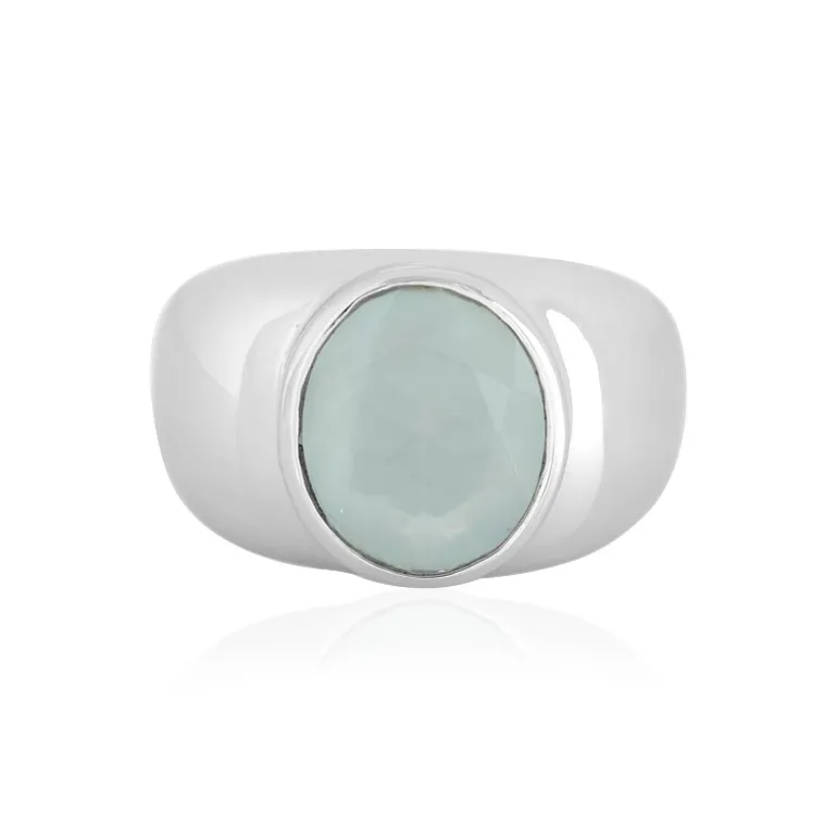 Paraiba-Opal-Silberring