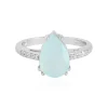 Paraiba-Opal-Silberring