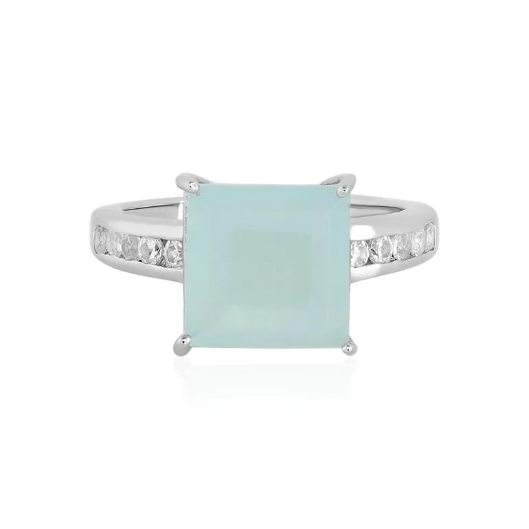 Paraiba-Opal-Silberring