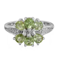 Paraiba-Turmalin-Silberring