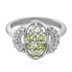 Paraiba-Turmalin-Silberring