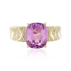 Patroke-Kunzit-Goldring (de Melo)