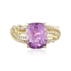 Patroke-Kunzit-Goldring (de Melo)