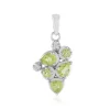 Peridot-Silberanhänger