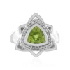 Peridot-Silberring