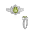 Peridot-Silberring