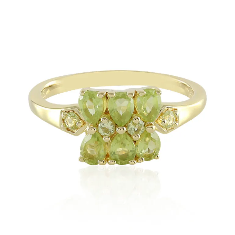 Peridot-Silberring