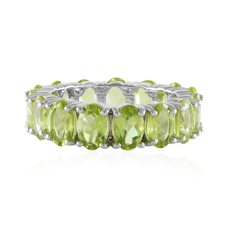Peridot-Silberring