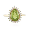 Peridot-Silberring