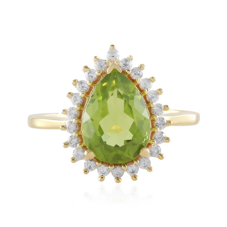 Peridot-Silberring