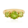 Peridot-Silberring