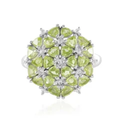 Peridot-Silberring