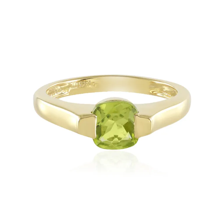 Peridot-Silberring