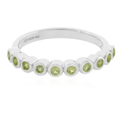 Peridot-Silberring