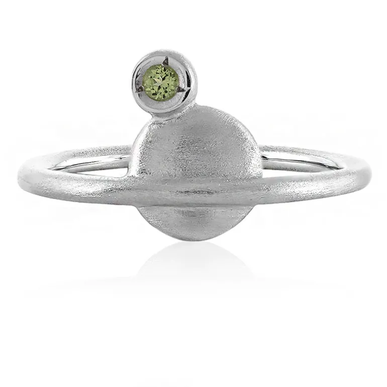 Peridot-Silberring