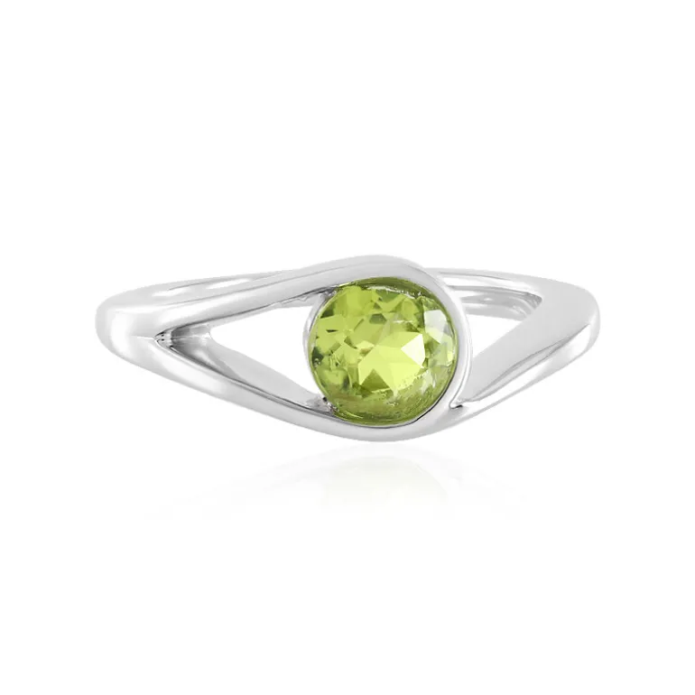 Peridot-Silberring