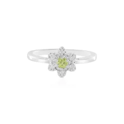 Peridot-Silberring